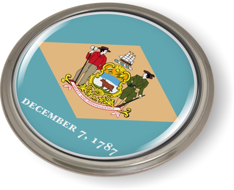 Delaware - State Flag Emblem